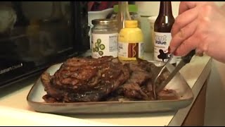 Spicy Steak Marinade wGrilled Ribeye Delicious Cooking Recipes [upl. by Dlonyar844]