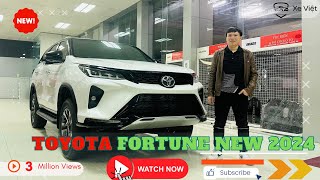 Toyota FORTUNER LEGENDER 2024 đầu tiên tại MIỀN TRUNG Có gì   Xe Việt [upl. by Rebhun89]