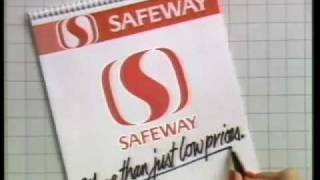 1984 Safeway Supermarket Commercial [upl. by Yrahca]