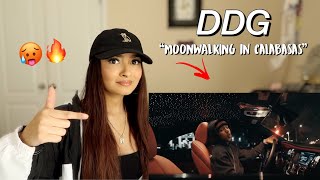 DDG  Moonwalking In Calabasas Official Music Video  REACTION [upl. by Meras]