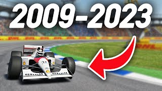 The Best Feature From Every Codemasters F1 Game 20092023 [upl. by Taima]