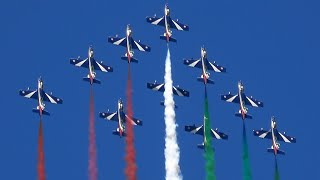 Frecce Tricolori RIAT 2022 Italian Air Force Worlds No1 Aerobatic Team [upl. by Arty]