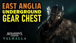 How to get the East Anglia Underground Gear  AC Valhalla East Anglia Underground Wealth Guide [upl. by Anec161]