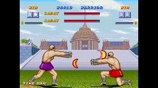 Street Fighter 1 PC mugen Playthrough Sagat Ending [upl. by Silva]