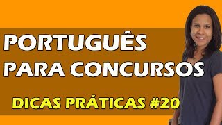 Dicas de Concordância Verbal e Concordância Nominal 1 de 5  20 [upl. by Hgielyk]