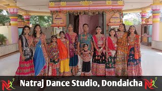 DAKLA Garba Bit Performance  Natraj Dance Studio  9765976521 [upl. by Nilla]