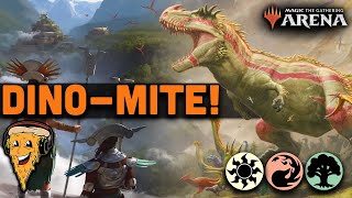 DinoMite  This deck is BROKEN  The Lost Caverns of Ixalan  MTG Arena Standard Gameplay [upl. by Louella955]