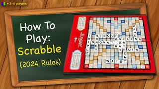 How to play Scrabble 2024 rules [upl. by Ansev706]