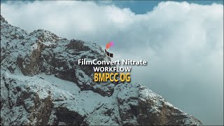 FilmConvert Nitrate  Film emulation workflow Tutorial  Bmpcc Original filmconvert bmpccog [upl. by Rimola]