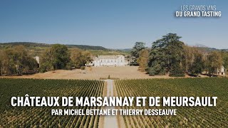 Les grands vins du Grand Tasting  Châteaux de Marsannay et Meursault [upl. by Daniell]