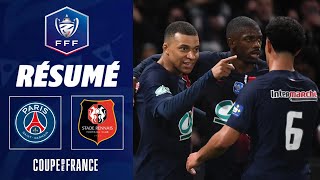 PSG Rennes  10  Le résumé  Coupe de France 202324 [upl. by Brosine122]