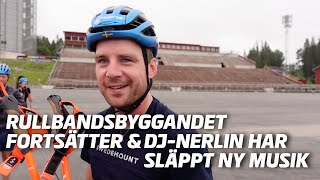 Rullbandsbyggandet fortsätter och DJNerlin har släppt ny musik  Mitt liv som skidskytt [upl. by Anihpesoj681]