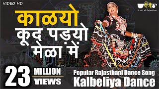 Rajasthani Song  Kalyo Kood Padyo Mele Main  Popular Rajasthani Folk Dance  Kalbeliya Dance [upl. by Curren]