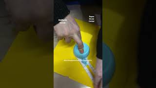 Paper circle cutter [upl. by Dione]