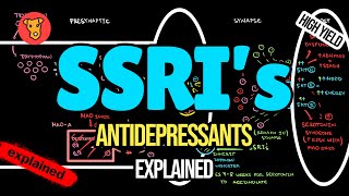 SSRI Mechanism of action Selective Serotonin Reuptake Inhibitors Side effects Pharmacology [upl. by Berthold994]