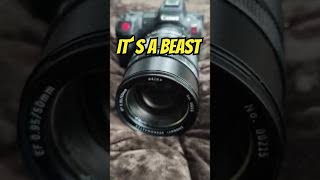 The Incredible 50mm f095 Lens No One Knows About shorts photography cinematic [upl. by Llerdnad]