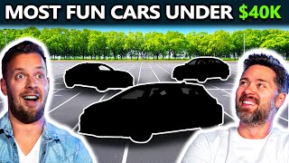 10 Most Fun NEW Cars Under 40000 [upl. by Ilka]