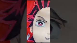 Tanjiro 🕶️ tanjiro demonslayer anime art desenho shorts short [upl. by Giordano446]