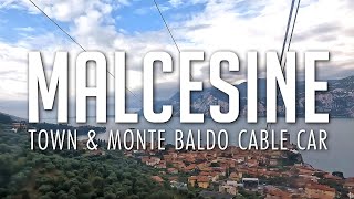 Malcesine amp Monte Baldo Cable Car Lake Garda Italy [upl. by Nanny913]