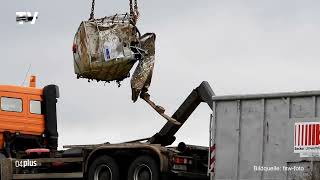 Bergung Gefahrguttransporter auf der A14 [upl. by Gerrard]