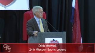 Dick Vermeil Inducted to the Missouri Sports Hall of Fame [upl. by Eniar936]