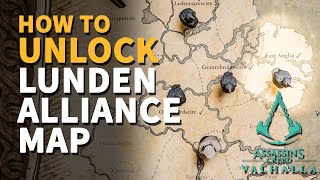 How to get Lunden Quests on Alliance Map Assassins Creed Valhalla [upl. by Tarrance]