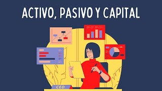 Activo pasivo y capital Contabilidad básica [upl. by Maurilia206]