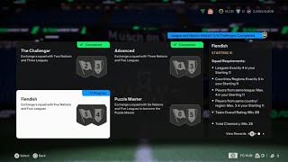 EAFC 25 quotLEAGUE AND NATION HYBRID  FIENDISHquot SBC cheapest solution [upl. by Ebneter]