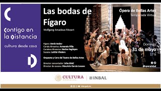 Las bodas de Fígaro de Mozart  Compañía Nacional de Ópera  México [upl. by Horner]