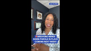 BREAKING NEWS Biden’s Parole for Spouses of US Citizens Coming Next Week 🚨 [upl. by Domenic]