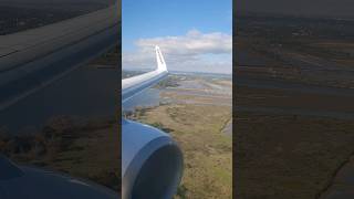 Ryanair B737 landing at Faro Airport aviation ryanair [upl. by Older]