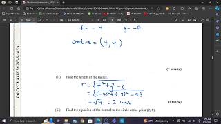 CSEC Add Math Paper 2 worked solutions series  June 2023  Question 3a [upl. by Thrasher]