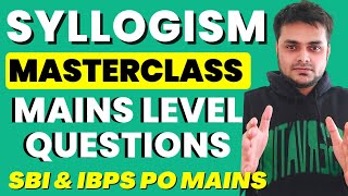 Mains Level Syllogisms with concepts of Only and Only a few Few Explained amp Exercises Resolverj [upl. by Hapte389]