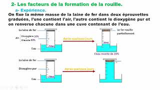 Oxydation de quelques métaux dans lair 3APIC [upl. by Curkell]