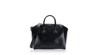 Givenchy Patent Calfskin Leather Antigona Medium Black [upl. by Rocco]