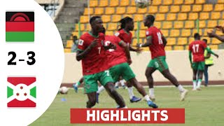 Malawi vs Burundi 23 Extended Highlights amp Goals  Africa cup of nations [upl. by Ddarb520]