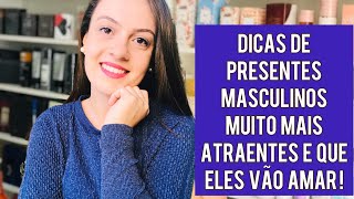 Dicas de presentes para HOMEM no dia dos namorados 💙🖤💚💜 [upl. by Lairret]