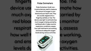 Pulse Oximeters [upl. by Mag]