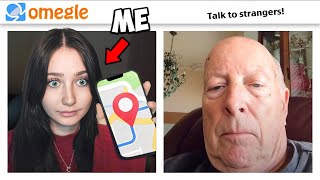 Telling Creeps Their Own ADDRESS on Omegle [upl. by Anecusa171]