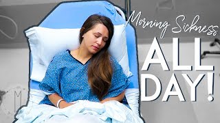 MORNING SICKNESS HITS HARD TRIP TO THE ER  HYPEREMESIS GRAVIDARUM [upl. by Irtimed]