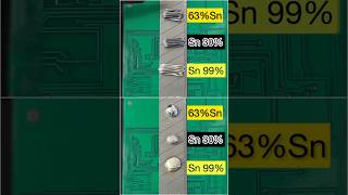 Leaded vs LeadFree Solder Wire How Tin Content Impacts Your Soldering Results [upl. by Derril]