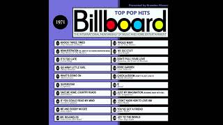 Billboard Top Pop Hits 1971 [upl. by Edylc285]