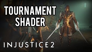 Injustice 2  All Tournament Shader  All Characters Equipped [upl. by Garcon347]