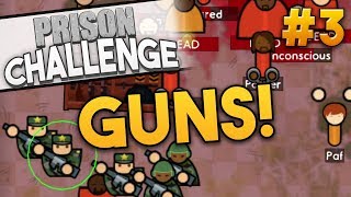 Prison Architect ARMORY CHALLENGE ★ THE MILITARY 3  Prison Architect User Challenge [upl. by Alysia]