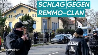 Berlin Villa des RemmoClans vor Zwangsräumung verwüstet [upl. by Ardnassak464]