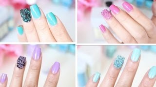 EASY DIY Caviar Nails microbeadsfish eggs nail tutorial  ThatsHeart [upl. by Julita]