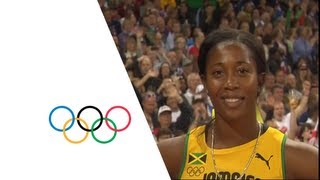 Womens 100m Final  London 2012 Olympics [upl. by Llyrrad]