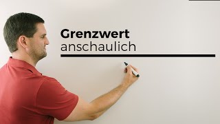 Grenzwert an einer Stelle anschaulich linksseitigerrechtsseitiger Grenzwert  Mathe by Daniel Jung [upl. by Negriv]