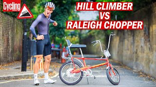 We Raced The Most Inappropriate Bike At A Hill Climb Event [upl. by Nitsoj]