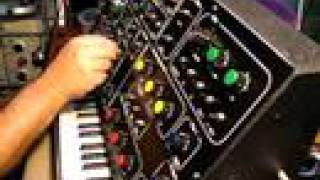 Playing around with the Minisonic II Analogue Synthesizer [upl. by Ardenia916]